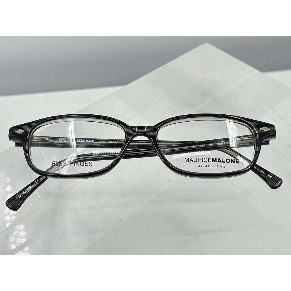 Maurice Malone “The groove” Eyeglasses Frames Stripped 145-C3(C6-20)